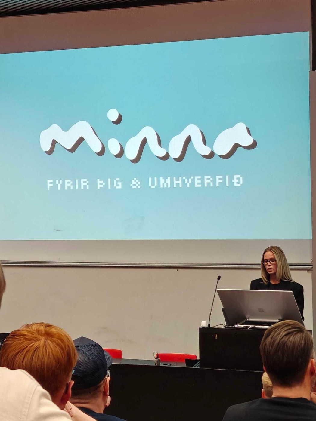 Marín heldur erindi á viðburði Gervigreindarbransans í september 2025